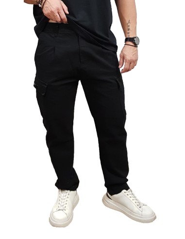Cover - T0193-29 - Alex - Black - Παντελόνι CARGO