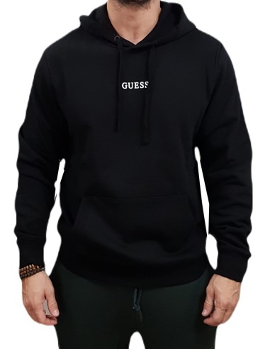 Guess - M2BQ50K9YH1-JBLK - Roy Hoodie - Black -Regular Fit - Φούτερ