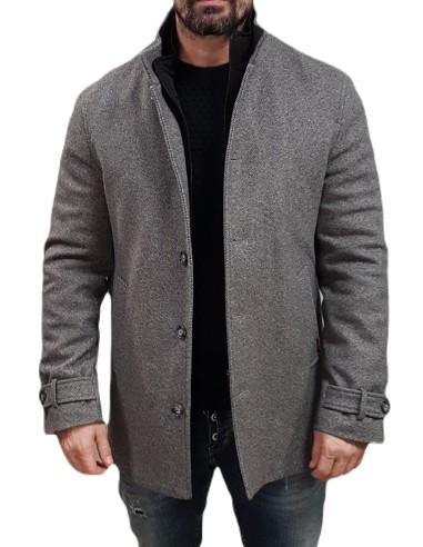 Sogo - 24530-724-092(083) - Grey/Brown Melange - ΠΑΛΤΟ