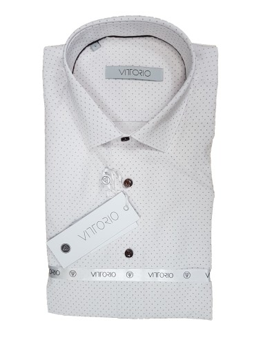 Vittorio Artist - 800-24-035 - Beige - Πουκάμισο
