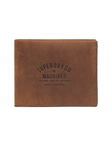 Superdry - M9810180A 02O -  Leather Goods Wallet - Brown - Πορτοφόλι Καρτών Αξεσουάρ