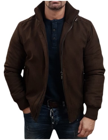 Sogo - 24530-193-072(040) - Dark Brown - Μπουφάν Δερματίνη