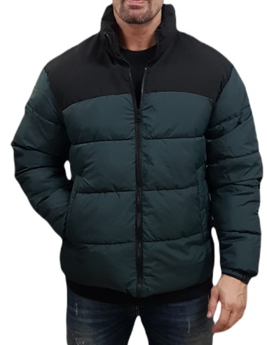 Jack&Jones - 12256859 - Jj Moon Stand Collar Puffer - Magical Forest - Μπουφάν