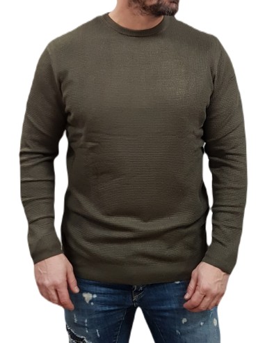 Vittorio - 700-2324-103 - Olive - Μπλούζες Πλεκτά