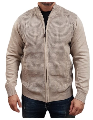 Lexton - 19.34 - Eric Cardigan - Beige - Regular Fit - Ζακέτα