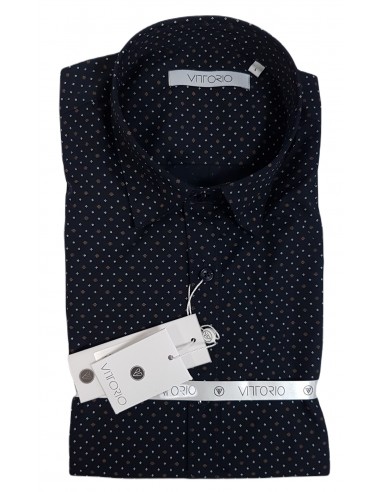 Vittorio Artist - 800-2122-065 - Blue - Regular Fit - Πουκάμισο