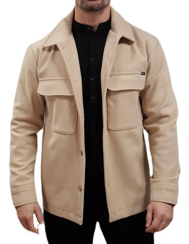 Makan - 260-944 - Giacca - Beige  - Overshirt