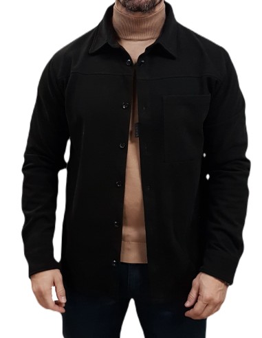 COVER JEANS - Enzo4 - FT175-29 - Black - Regular Fit - Overshirt