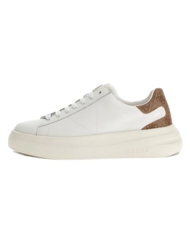 Guess - FMPVIBLEA12-WBEIB - Elba Sneakers  - White/Beige - Παπούτσια