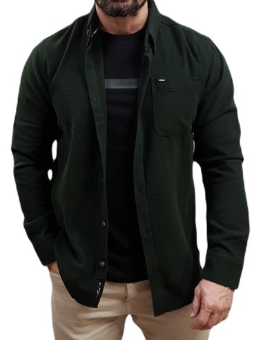 Rebase - 242RGS-5002 - Deep Forest - Regular Fit - Πουκάμισο