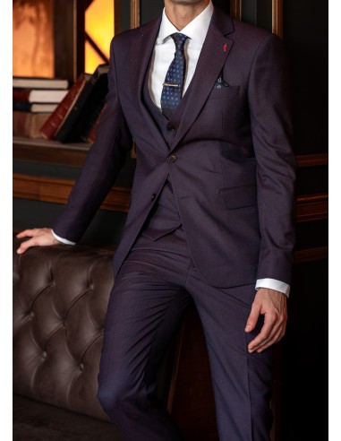 Vittorio Artist - 100-2425-Bari -D Purple - - Κουστούμι Suit