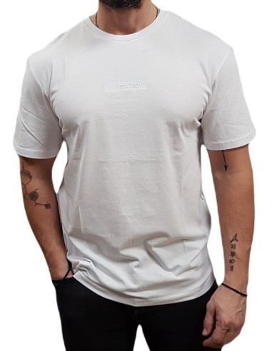 Jack&Jones - 12269369 - Jj Taka Tee SS Crew Neck - White - Regular Fit - μπλούζα μακό