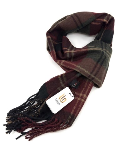 Legend - LGS-3021-137 - Double Face - Bordeaux - Κασκόλ KASHMIR TOUCH