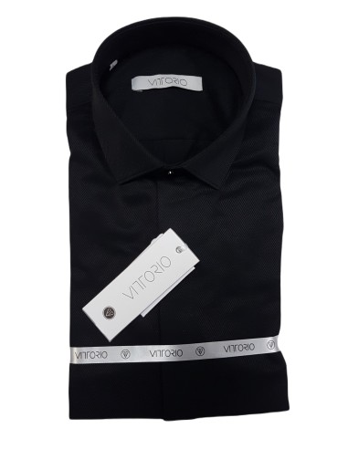 Vittorio Artist - 800-2324-501 - Black - Πουκάμισο