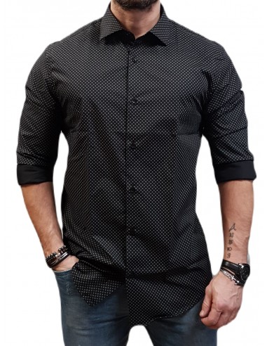 Vittorio Artist - 800-2223-068 - Black- Slim Fit - Πουκάμισο