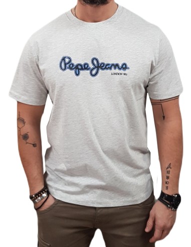 Pepe Jeans - PM509721-913 - Dorian - Light Grey Marl - Black -  μπλούζα μακό
