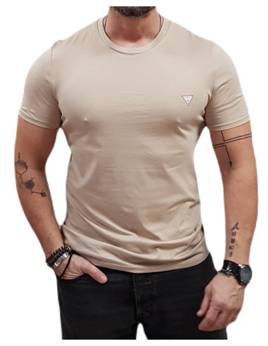 Guess - M2YI24J1314-G1DR - Core Tee - White - Slim Fit - T-Shirt Μακό