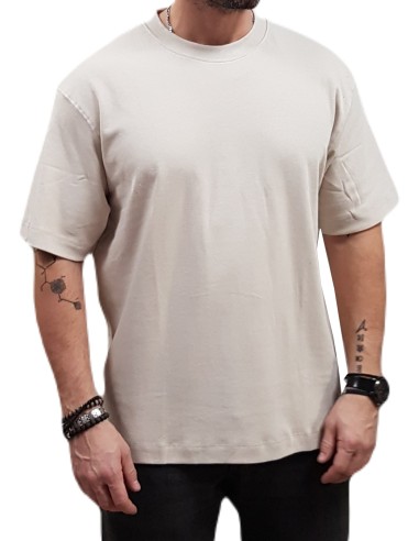 Jack&Jones - 12254412 - Jje Urban Edge Tee SS O-Neck Noos - Moonbeam- Oversize Fit - μπλούζα μακό