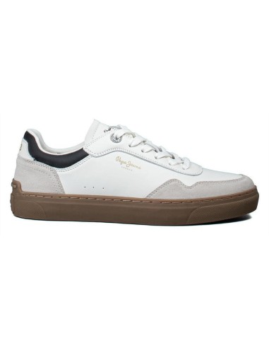 Pepe Jeans - PMS00046-803 - Camden Collar - White - Παπούτσι Ανδρικό