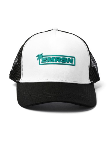 Emerson - 231.EU01.02 - Logo Trucker Cap - White/Black - Καπέλο