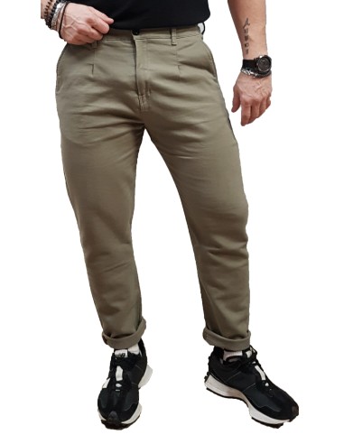 Cover Jeans - F0093-29 - Lucas - Beige - παντελόνι υφασμάτινο