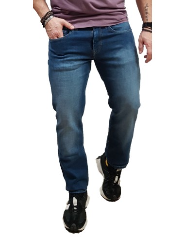 Pepe Jeans - PM207393HX42 000 - Straight Jeans HX4 - Blue Denim - Slim Fit - Παντελόνι