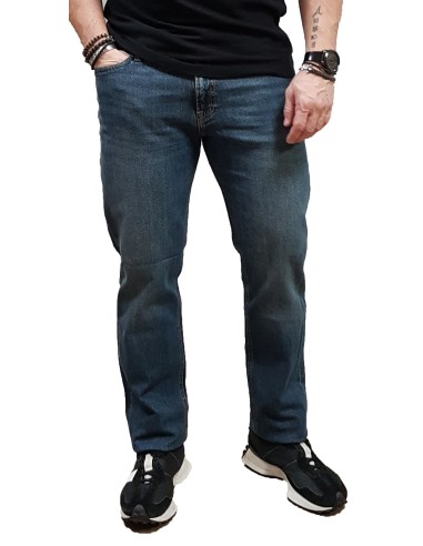 Jack&Jones - 12258105 - Jji Clark Jj Original AM 419 Noos - Blue Denim - παντελόνι Jeans Regular FIT