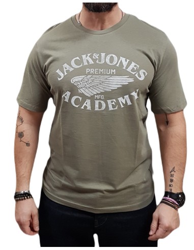 Jack&Jones - 12276650 - Jpr Blu Freddy SS TEE  Crew Neck FST - Vetiver - T-shirt