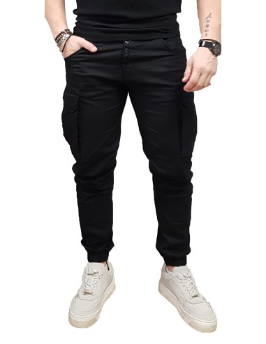 Cover - Army - M0186-30 - Black - Παντελόνι CARGO