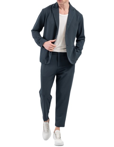 Vittorio Artist - 300-25/500-24-Majorca Set - Blue - Set Παντελόνι και Overshirt υφασμάτινο
