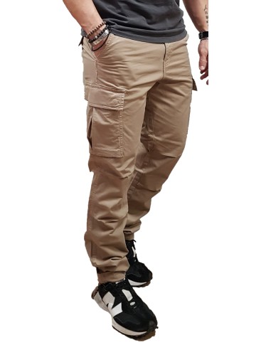Jack&Jones - 12216664 - Jpst Ace Tucker Cargo Ama Noos - Dune - Παντελόνι/Φόρμα Υφασμάτινο