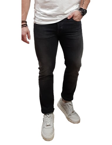 Cover - Teddy - G0479-30  - Black Denim - Slim Fit - παντελόνι Jeans