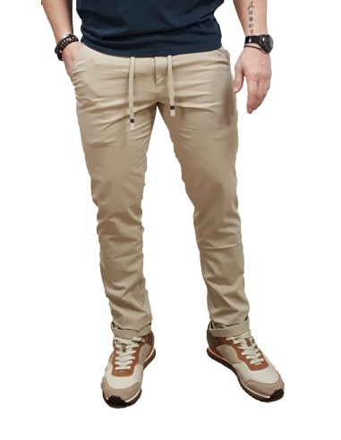 Jack&Jones - 12253071 - JPST MARCO Synny Chino SN - Plaza Taupe - Παντελόνι Υφασμάτινο - λινό
