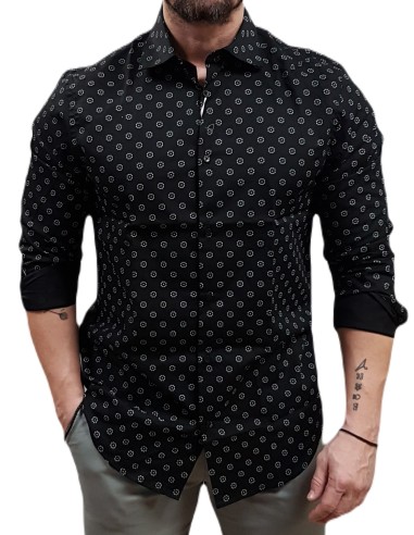 Vittorio Artist - 800-24-520 - Black - Πουκάμισο