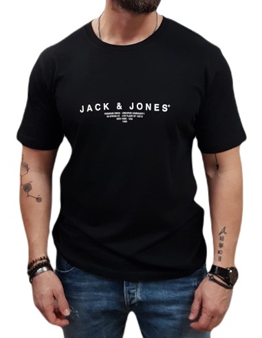 Jack&Jones - 12276646 - Jpr Bla Harris SS Tee Crew Neck FST - Black - T-shirt