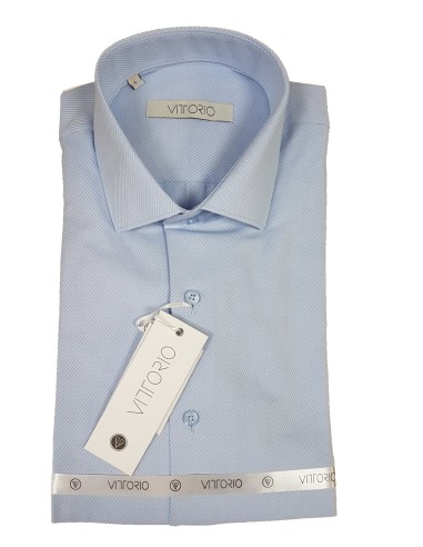 Vittorio Artist - 800-24-025 - Light Blue - Πουκάμισο