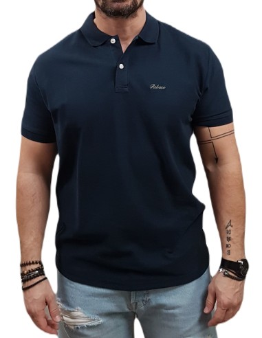 Rebase -251RPS-3032 - Navy - Μπλούζα POLO