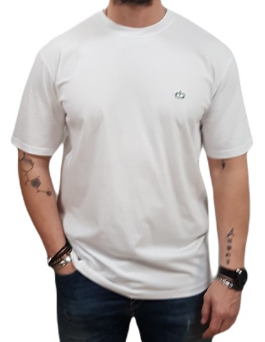 Emerson - 251.EM33.122 - Solid T-shirt - White - Μπλούζα Μακό