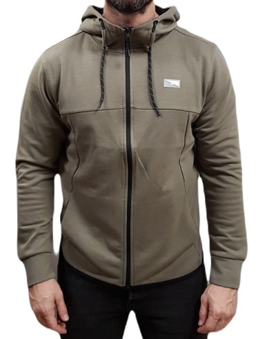 Jack&Jones - 12204926 - Jco Air Sweat Zip Hood Noos - Smokey Olive - Ζακέτα Φούτερ