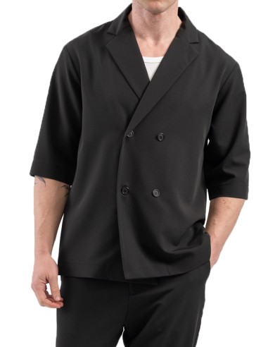 Vittorio Artist - 300-25-Arzano - Black - Overshirt Πουκάμισο