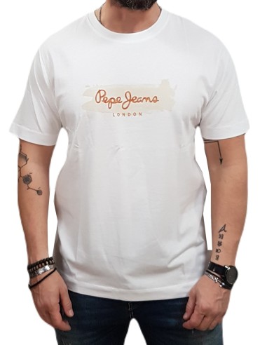 Pepe Jeans - PM509782-800 - Picthon - White -  Μπλούζα μακό