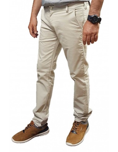 Cover Jeans - Chibo - s/s20-T0085 - Ecru - παντελόνι υφασμάτινο