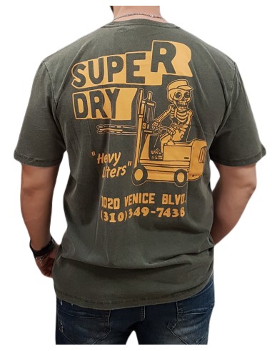 【COSYHARU】Tokyo Camo Short Sleeve Tee COSYHARU】Reubeute Outside Track Short Sleeve Tee (COSYHARU