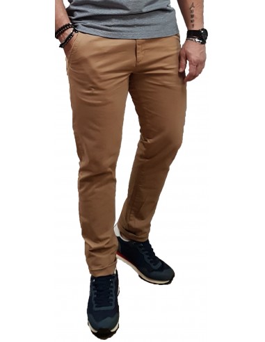 CAMARO- 24024-452-451(042) - Taba - Παντελόνι slim fit υφασμάτινο chinos