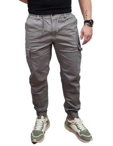 Rebase - 251RCCP-4027 - Cargo Pants - Lt Charcoal - Παντελόνι CARGO