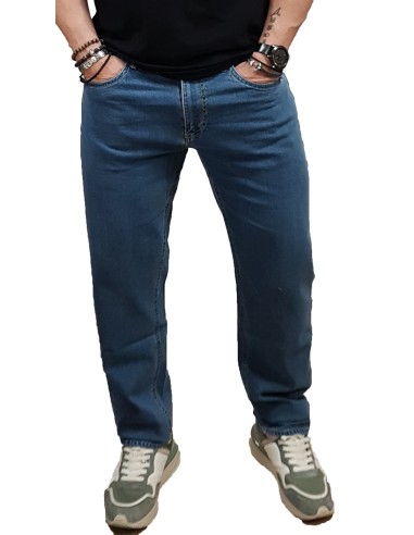 Rebase - 251RJP-4035 - Lt Blue Denim - παντελόνι Jeans Regular FIT