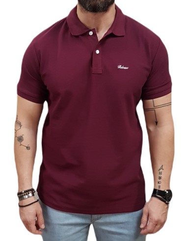 Rebase - 251RPS-3032 - Dark Raspberry - Μπλούζα POLO