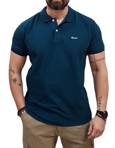 Rebase - 251RPS-3032 - Petrol - Μπλούζα POLO