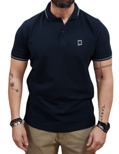 Rebase - 251RPS-3037 - Navy - Μπλούζα POLO