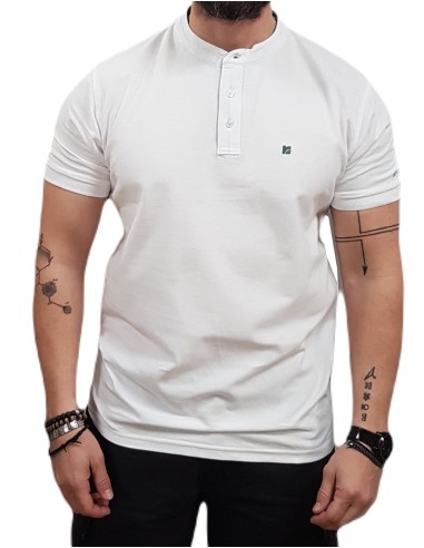 Rebase - 251RPS-3041 - Polo Mao - White - Μπλούζα POLO